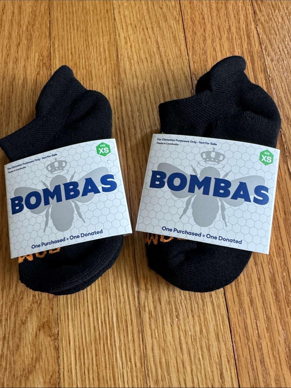 Bundle two BOMBAS no show socks NEW